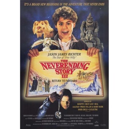 POP CULTURE GRAPHICS Pop Culture Graphics MOVEE3675 The NeverEnding Story 3 Escape from Fantasia Movie Poster; 11 x 17 MOVEE3675